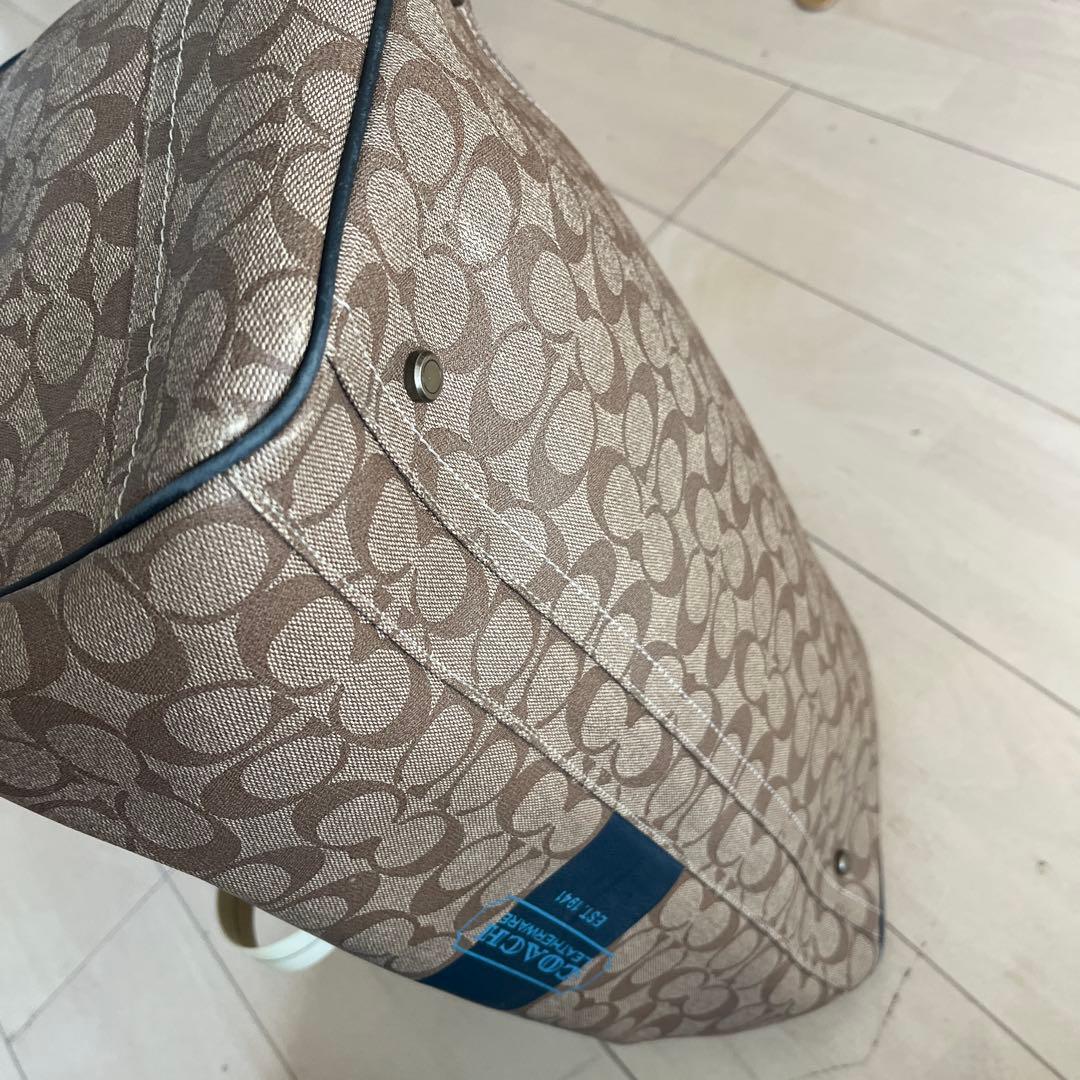 Coach ボストンバッグ モノグラム柄