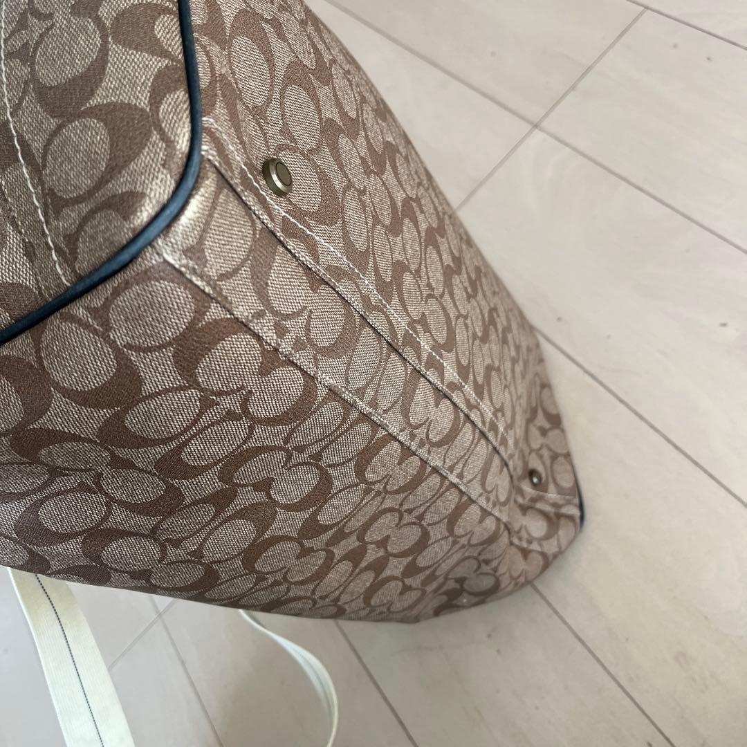 Coach ボストンバッグ モノグラム柄