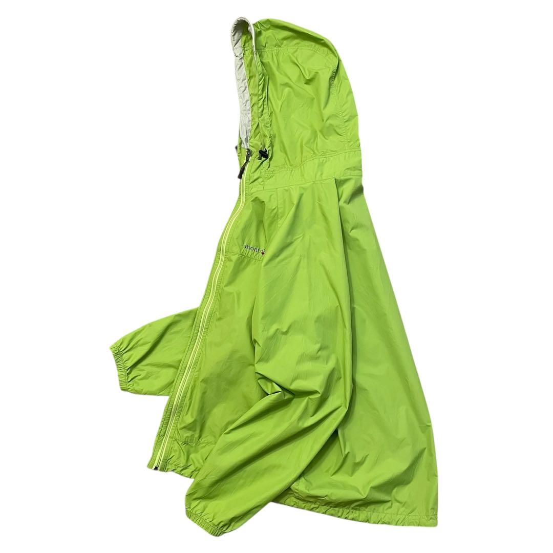 【美品】mont-bell モンベル 90s ナイロン マウンテンパーカー GR