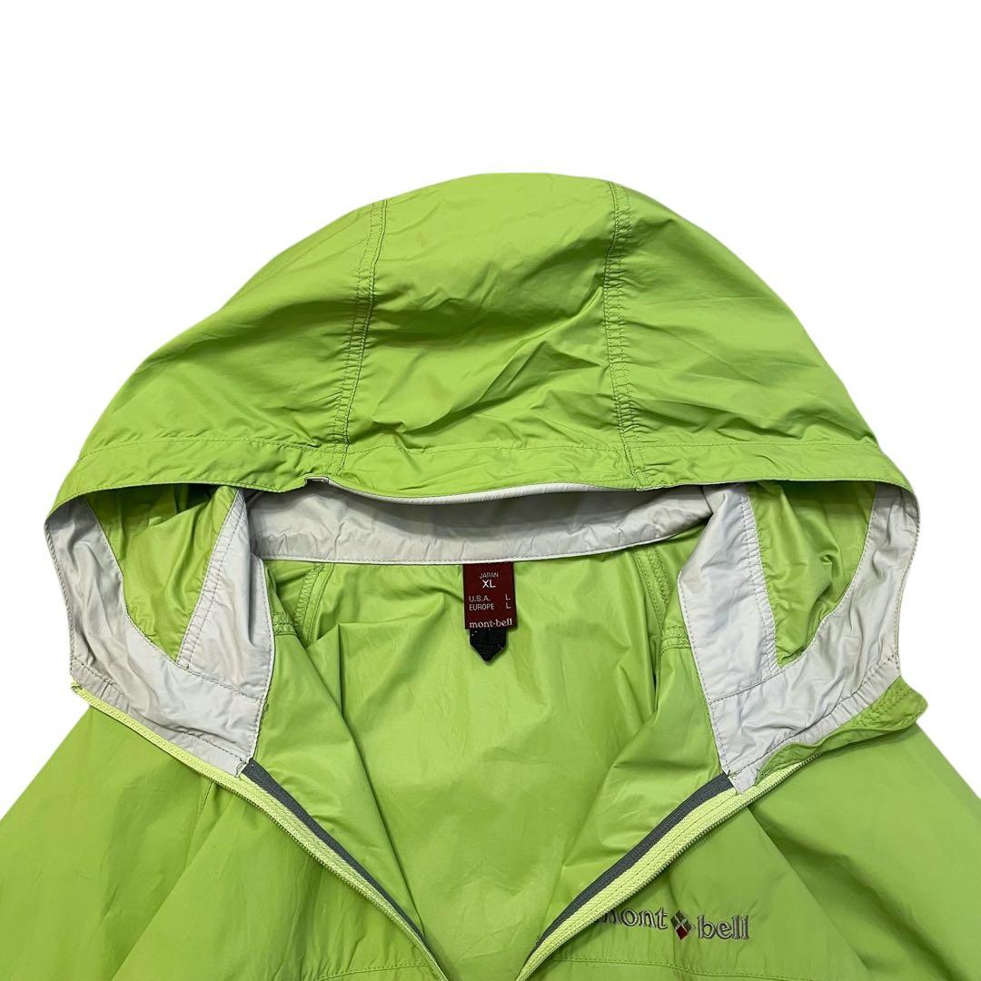 【美品】mont-bell モンベル 90s ナイロン マウンテンパーカー GR