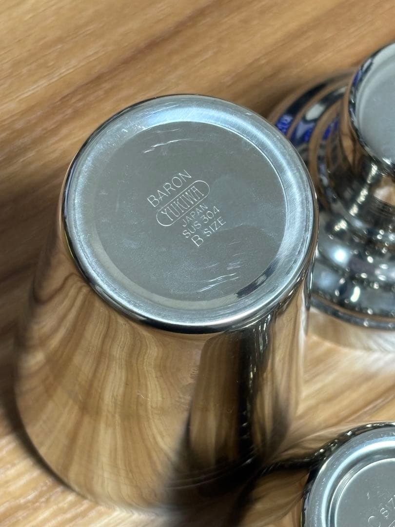 ステンレス製カクテルシェイカーセット 4点