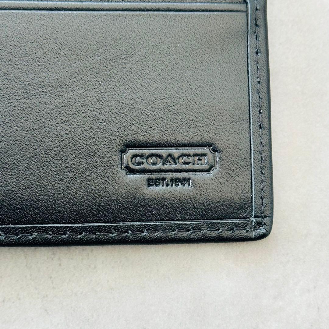 未使用✨COACH ヘリテージ ストライプ  ウォレット 二つ折り財布