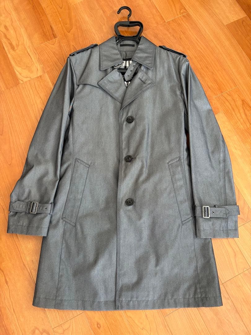 【新品未使用】Burberry Black Label グレー トレンチコート