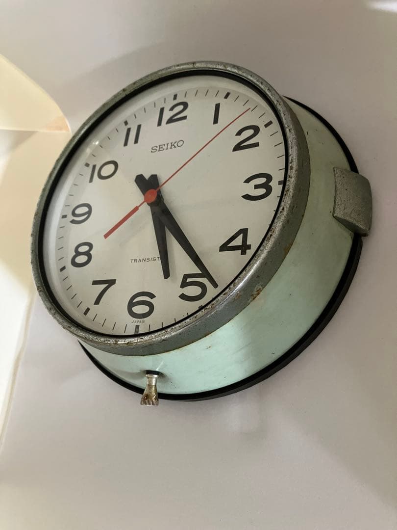 SEIKO TRANSISTOR アナログ時計　レトロ