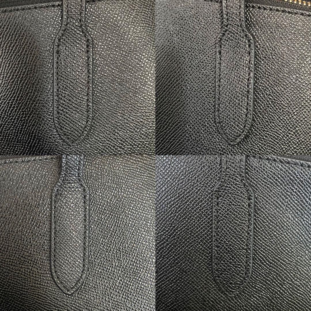 【極美品】コーチ 4454 シティ トートバッグ ビジネスバッグ レザー 黒