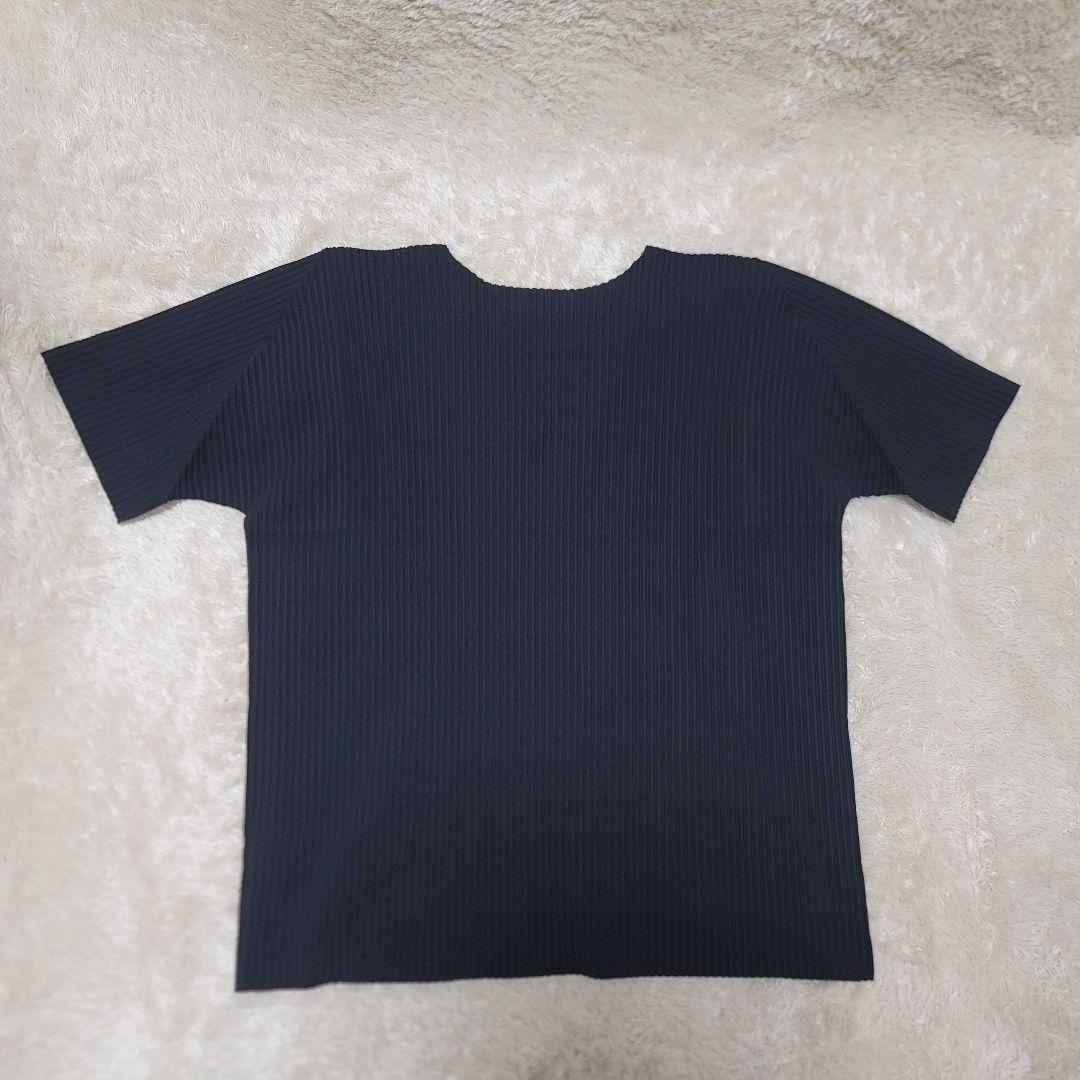 美品✨ ISSEY MIYAKE me プリーツミー トップス　ブラウス 黒