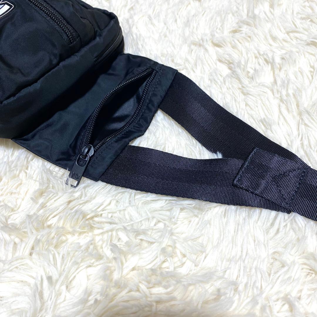 【良品】★Y-3 adidas★クロスボディバッグ★黒 ロゴ 多ポケット 袋内蔵