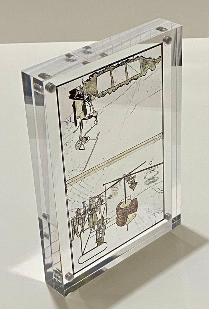 マルセル・デュシャン 机上用 ミニArt模型・「大ガラス」M.Duchamp