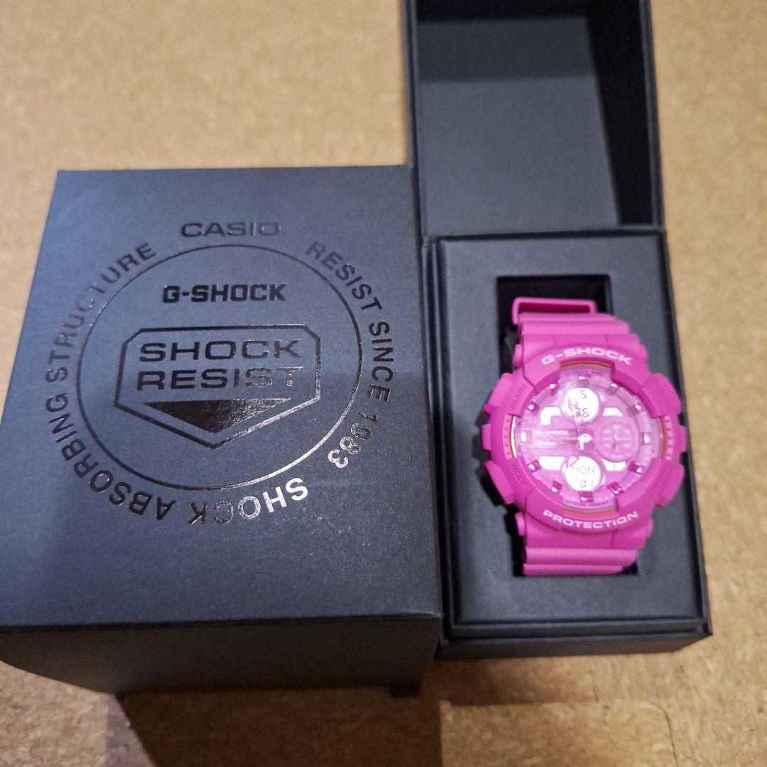 G-SHOCK　SHOCK RESIST CASIO　ピンク