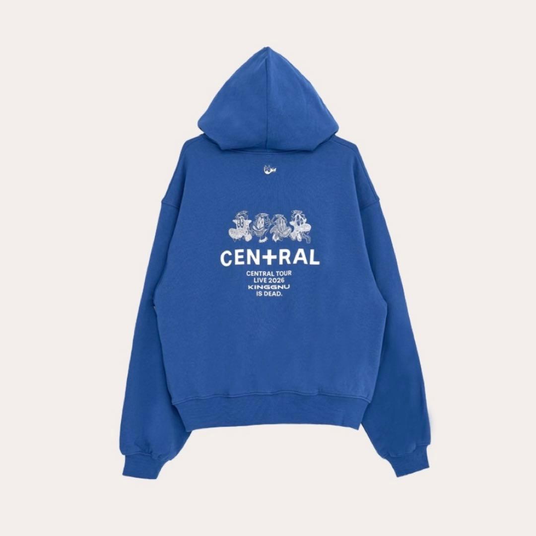 King Gnu フーディ KG IS DEAD HOODIE ブルー XXL
