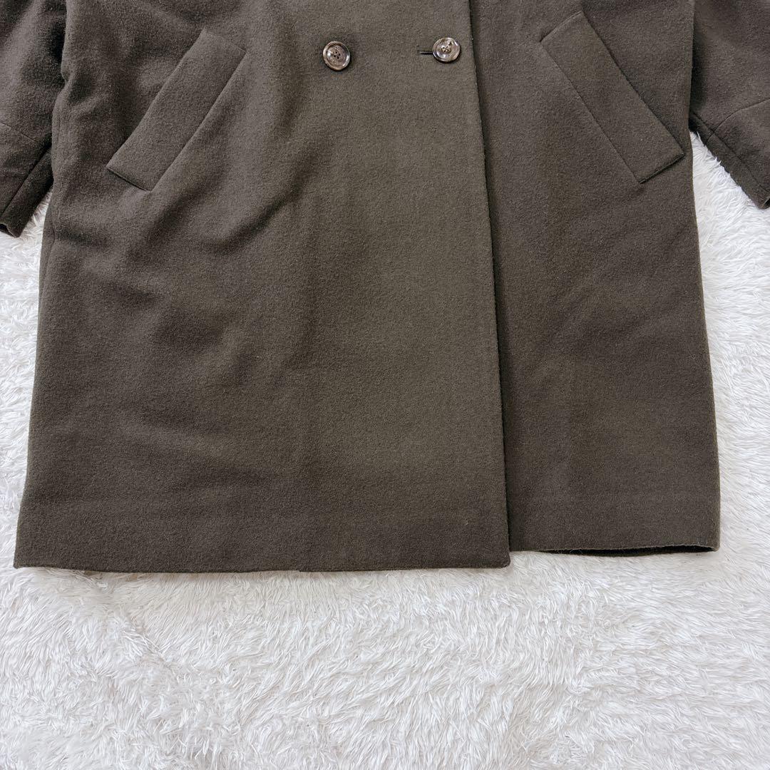 美品　TICCA テントコート　カーキ　フリーサイズ