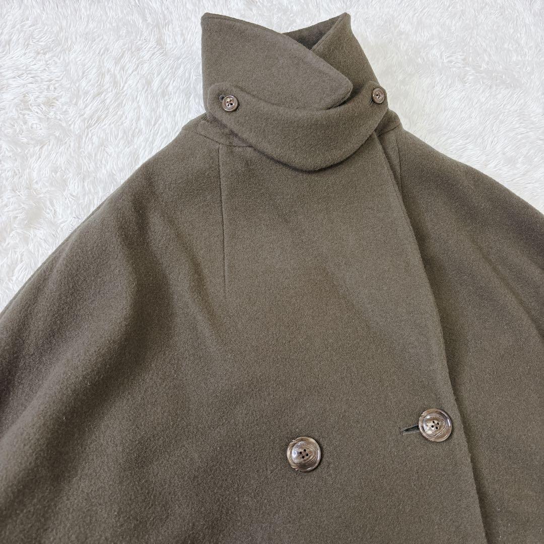 美品　TICCA テントコート　カーキ　フリーサイズ