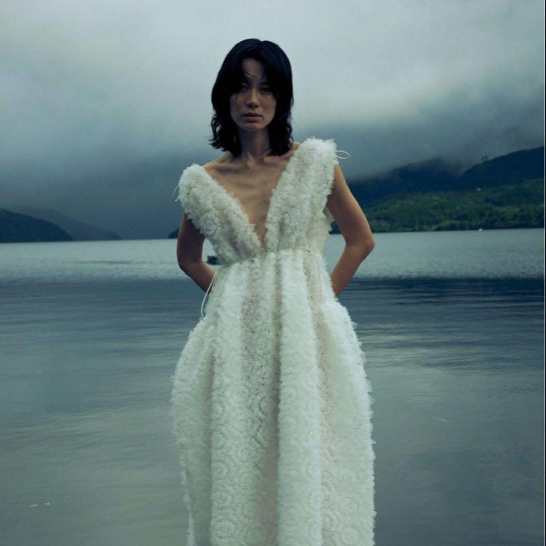 【れ】NOELLE SHEER DRESS Bibiy