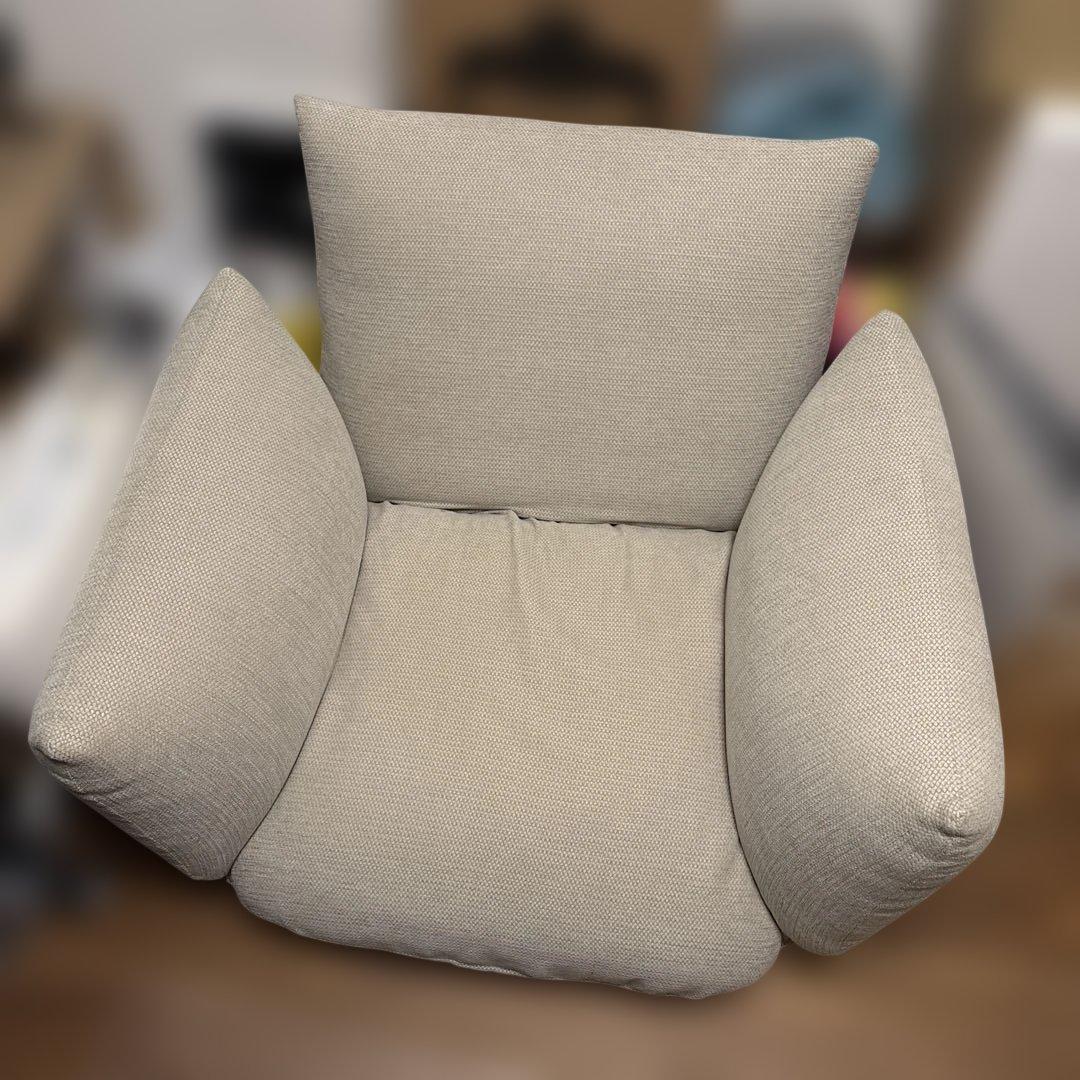 【無印良品】リクライニング　フロアソファ　１シーター　ベージュ