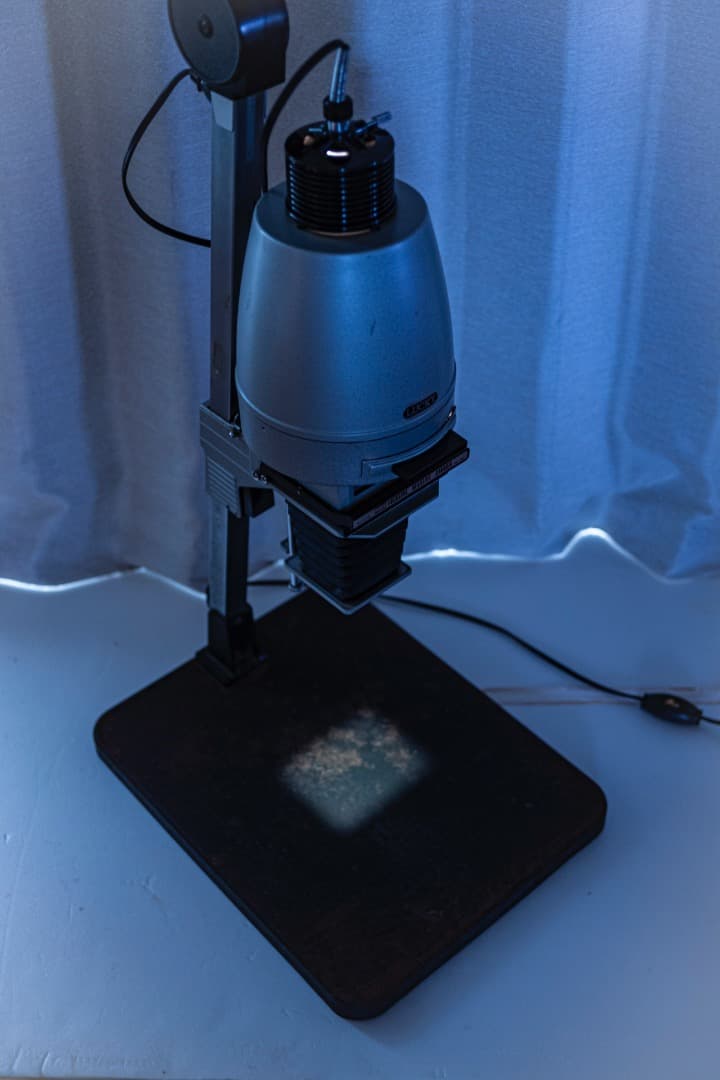 モノクロ引き伸ばし機　LUCKY 70M-R Nikon50mm引き伸ばしレンズ