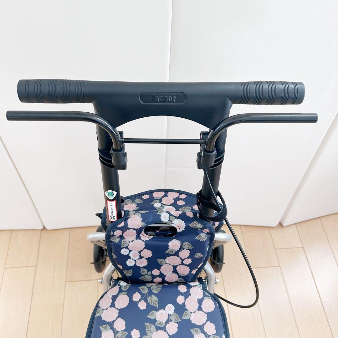 幸和製作所 SICP02 シプール ネイビー シルバーカー　バラ柄　TacaoF