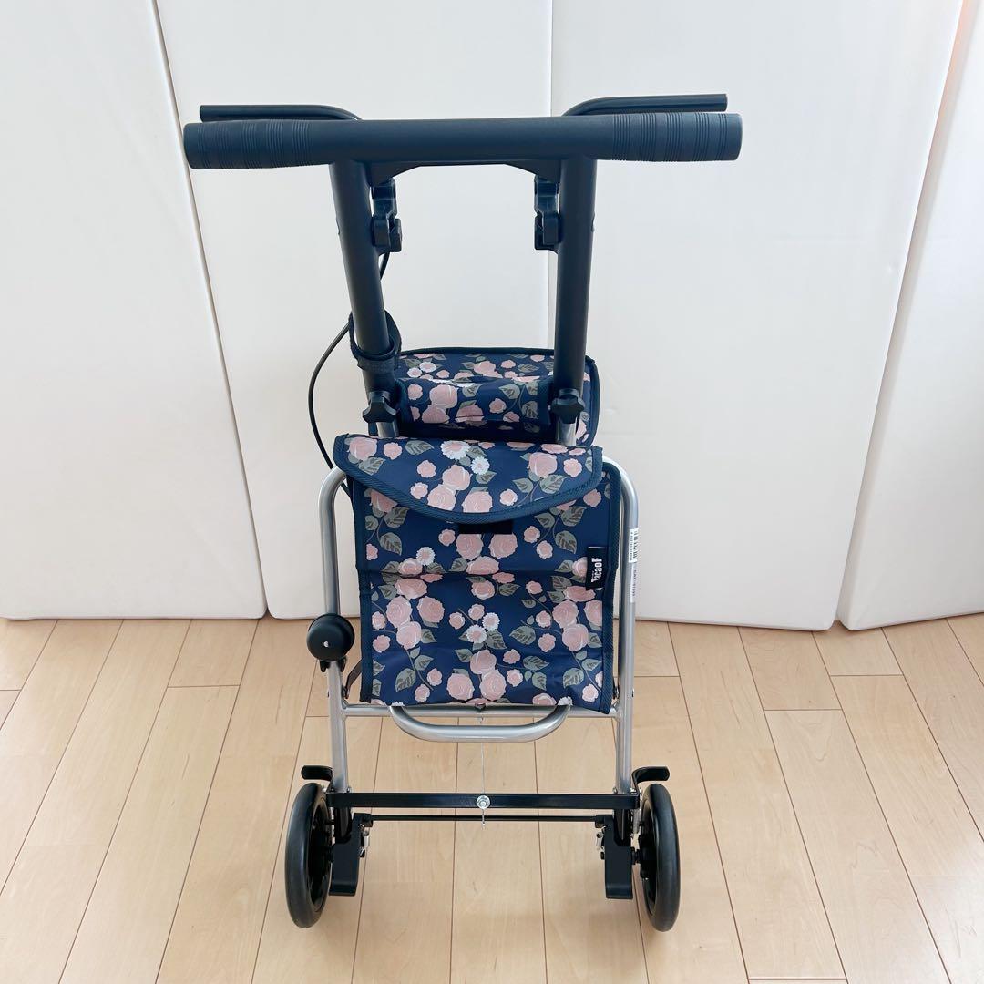 幸和製作所 SICP02 シプール ネイビー シルバーカー　バラ柄　TacaoF