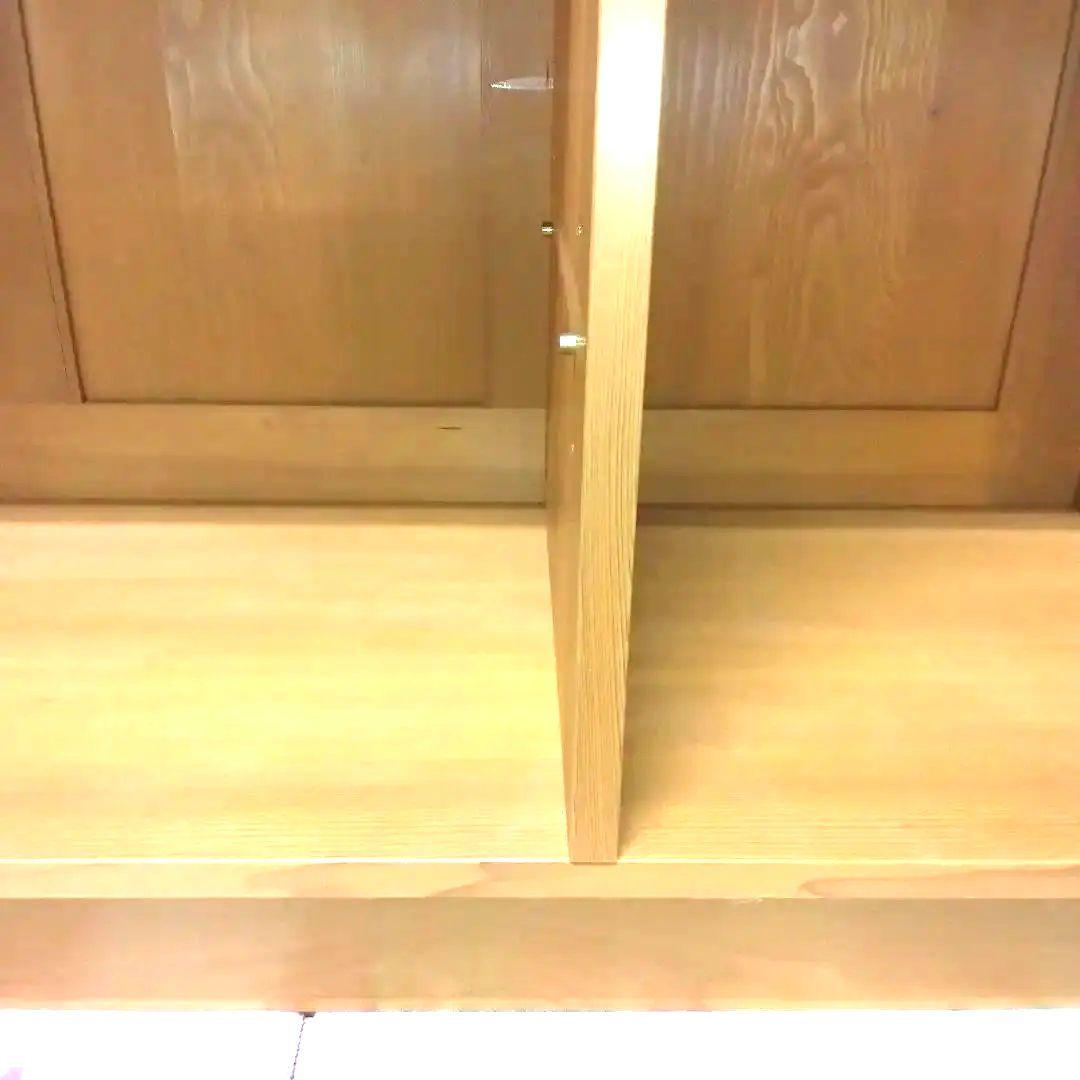 美品　ショップカウンター♥パイン材無垢　収納スペース最大