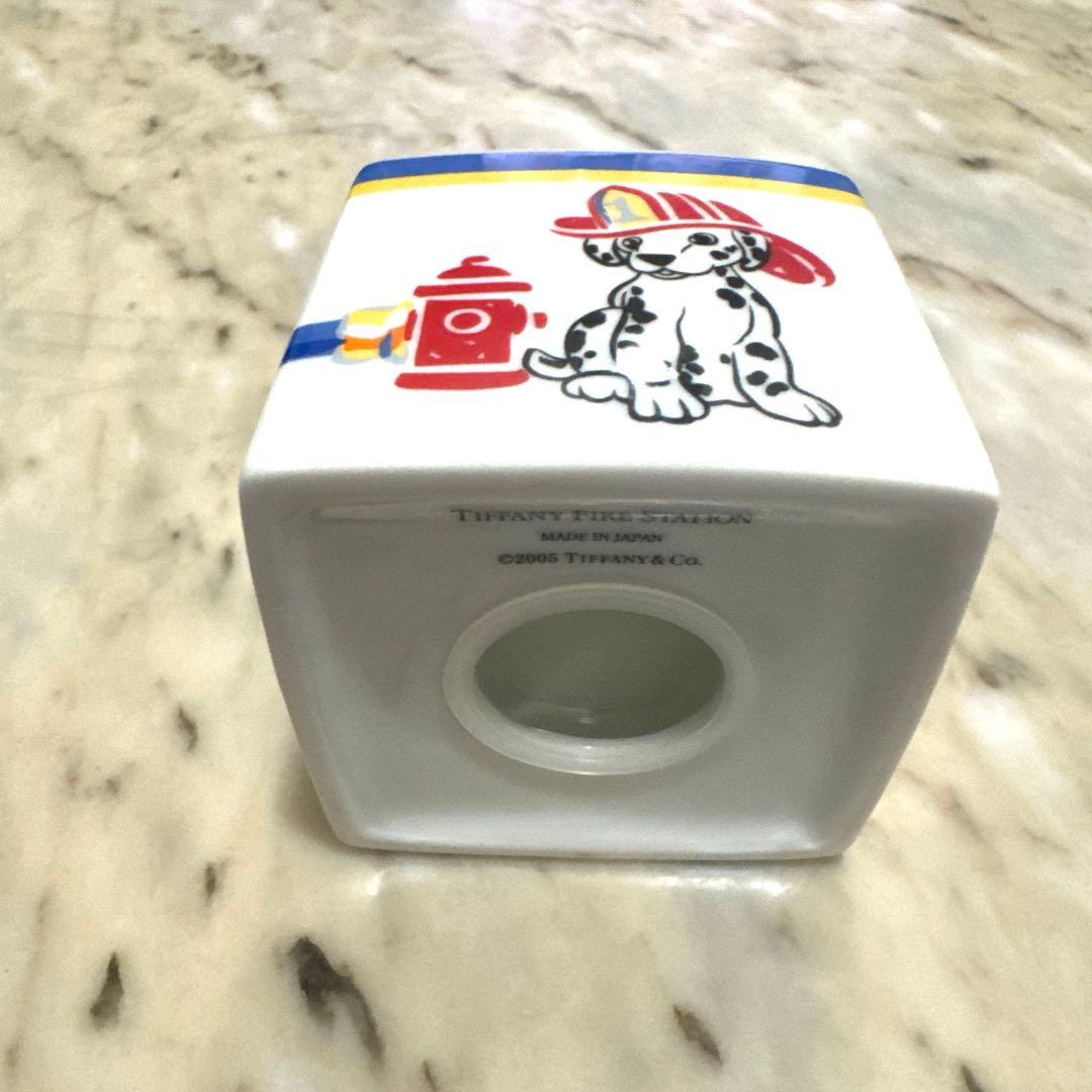 ティファニー Tiffany FIRE STATION 貯金箱　未使用品