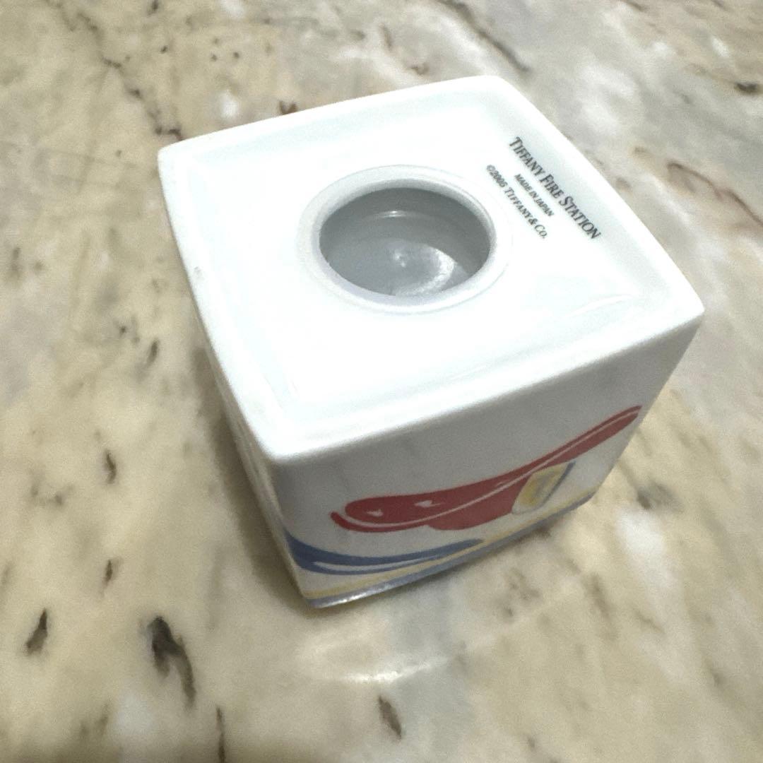 ティファニー Tiffany FIRE STATION 貯金箱　未使用品