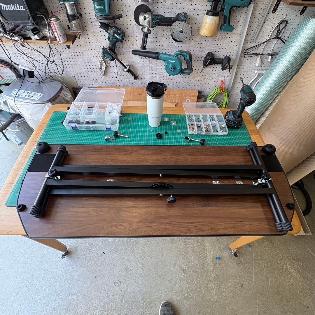 エース17様　10系シエンタ　アッパーボードテーブル　完成