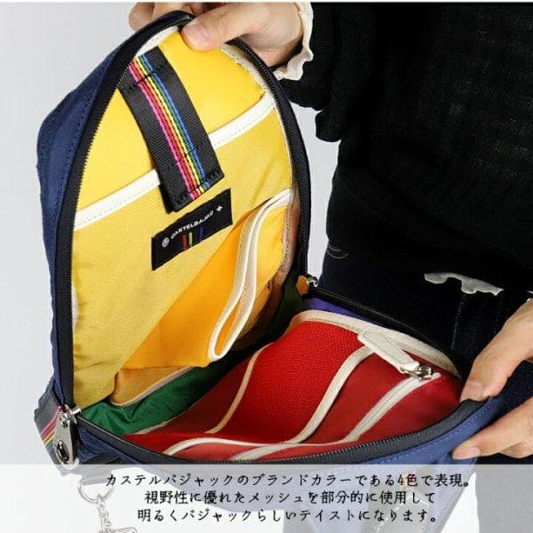 カステルバジャック ボディバッグ ワンショルダーバッグ ブラック