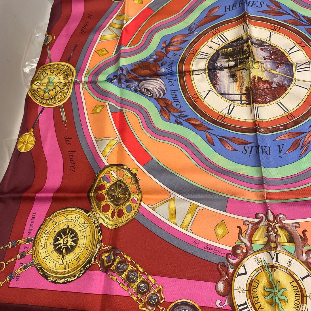 専用です♪HERMÈS 時計モチーフ スカーフ