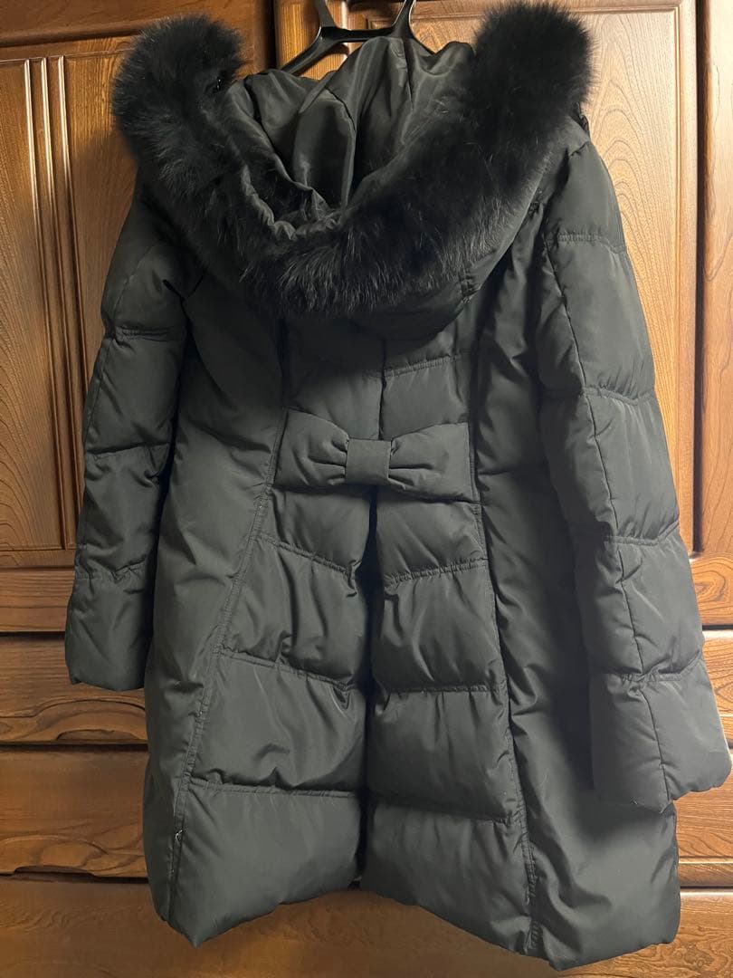 RUIRUE BOUTIQUE フォックスファーリボンダウンコート