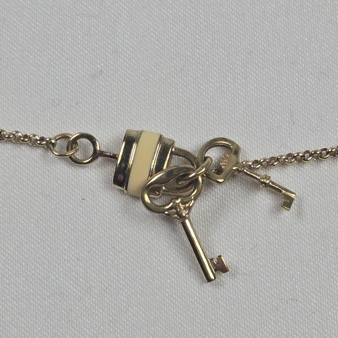 【美品】Chloé クロエ ブレスレット ゴールド 鍵モチーフ 南京錠 箱付き