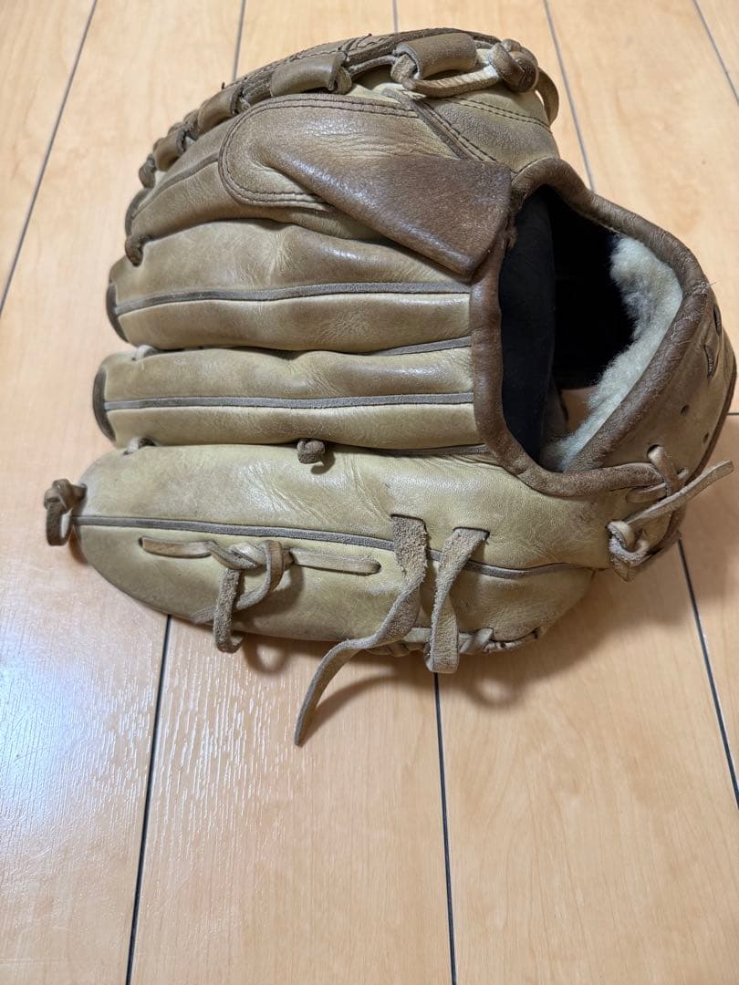 Mizuno 軟式グローブ 右投げ用 ベージュ