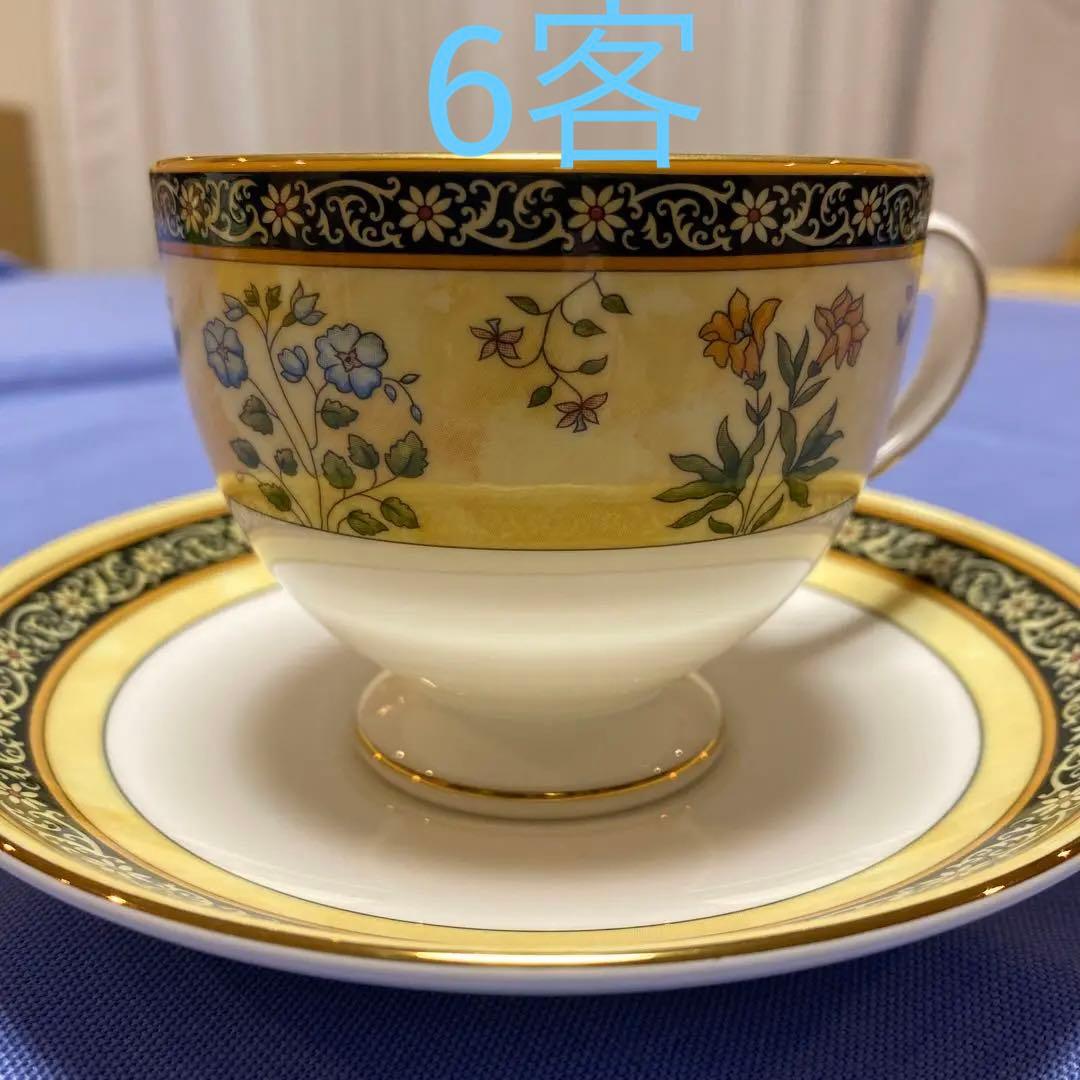 ウエッジウッド インディア　C/S 未使用6客