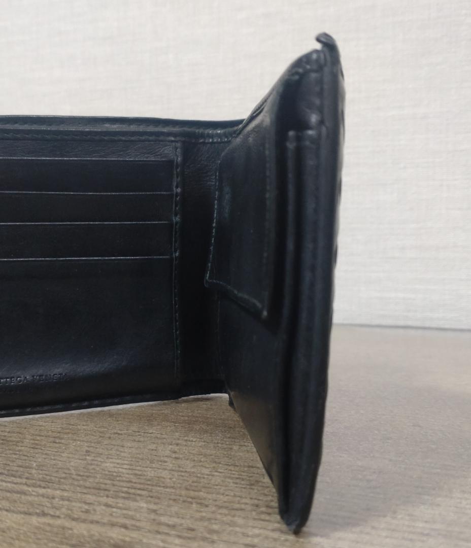 BOTTEGA　パース付き二つ折りウォレット