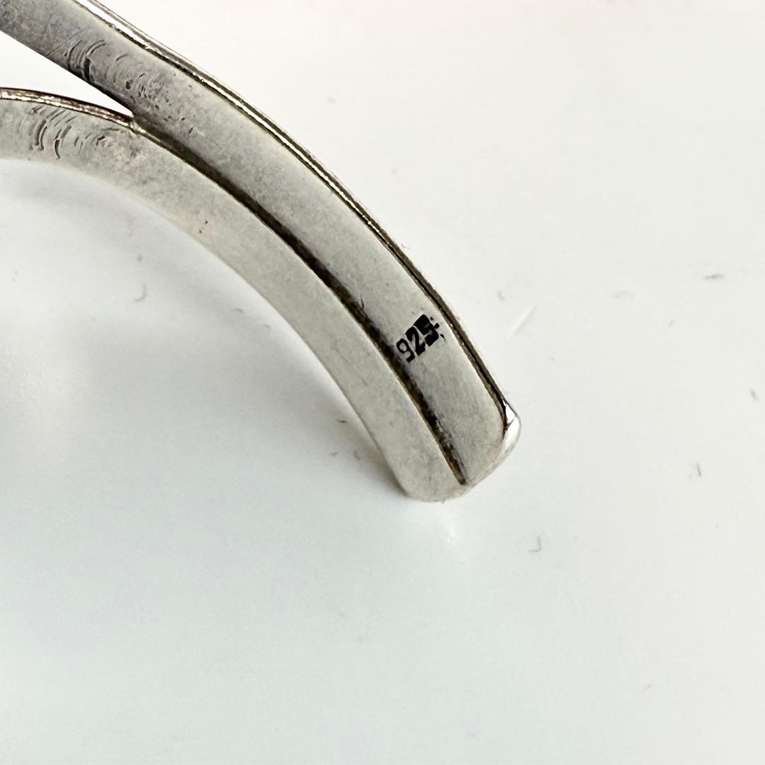 Indian Jewelry ビッグターコイズシルバーバングル シルバー925