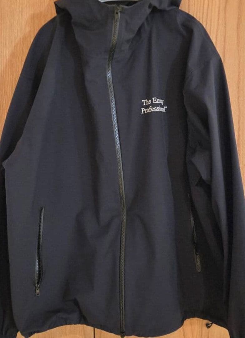 ジャケット・アウター 3LAYER SHELL HOODIE (BLACK) ennoy XXL