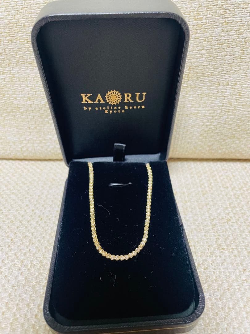 KAORU ダイヤテニスブレスレットK18