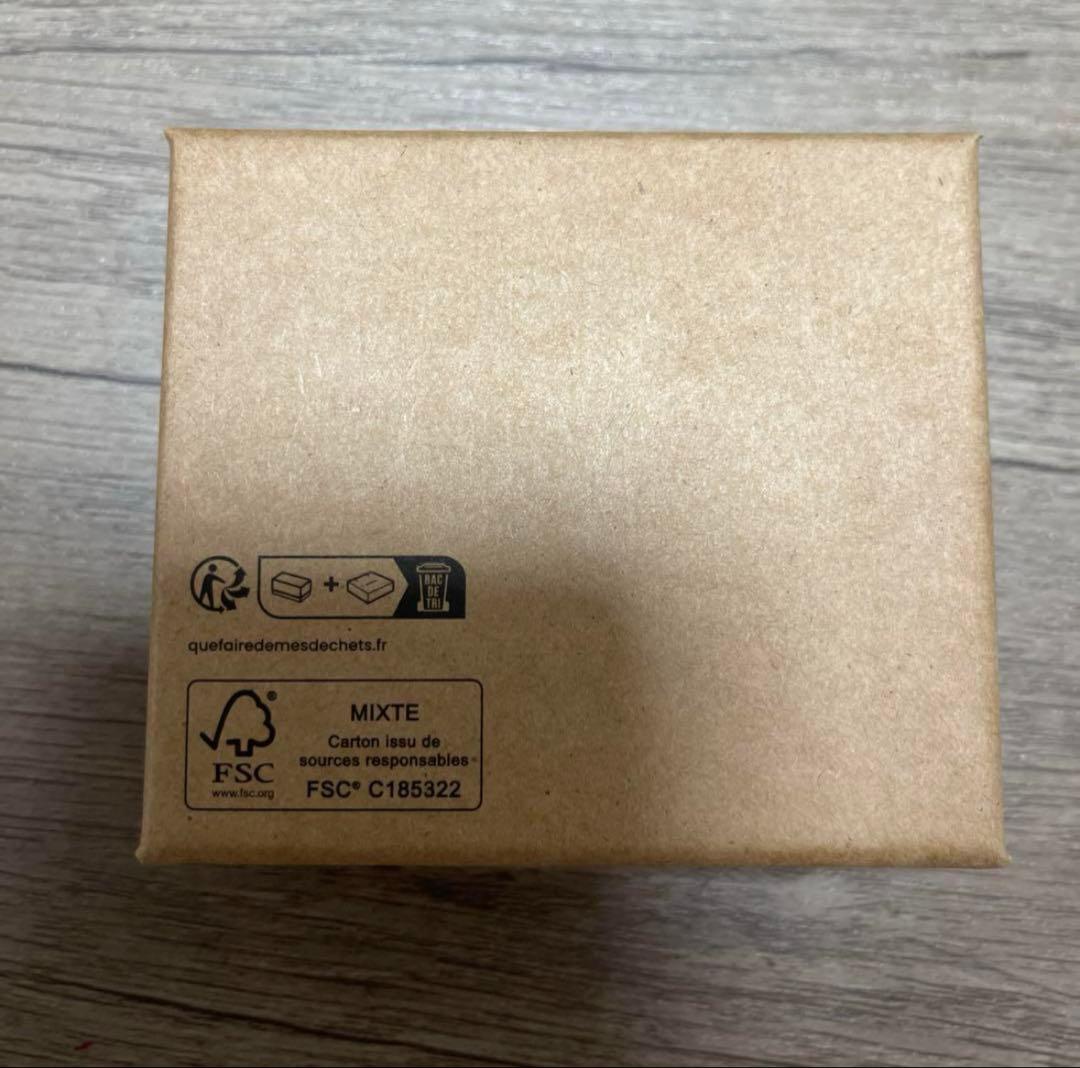 AMI PARIS ハート型 シングルピアス シルバー BOX付き