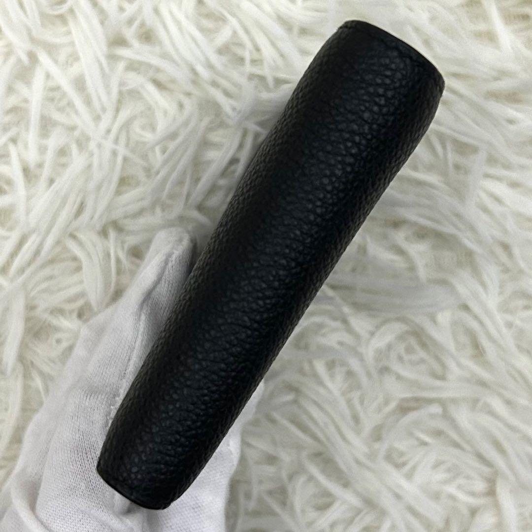 【未使用級】新型RFID PRADA シボ革 二つ折り財布