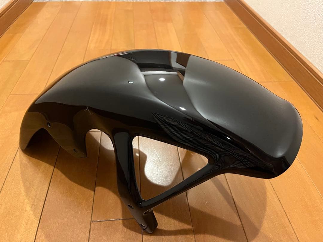 ダックス125 クラシックフロントフェンダー ブラック A-TECH リアセット