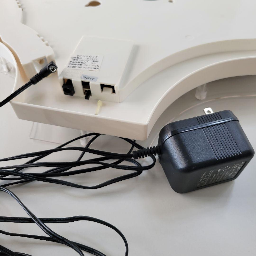 ヴィンテージ　ブルーネオン　ルート66　時計