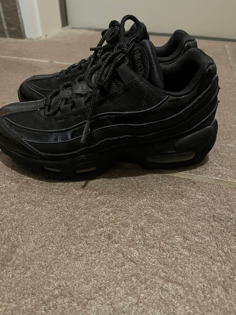 【美品】Air Max 95（エアマックス95）　オールブラック　23cm