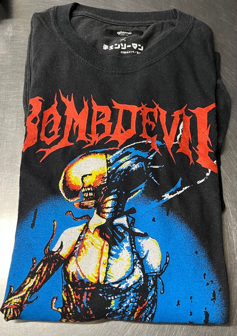 glamb × チェンソーマン コラボ 長袖Tシャツ レゼ ボムの悪魔 Mサイズ