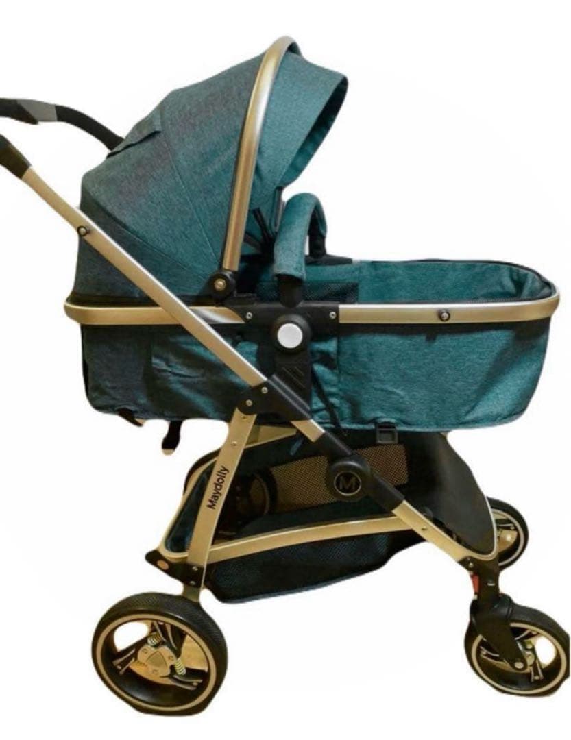 超値引き中❗️新品　Maydolly ベビーカー　高級ベビーカー　バギー　グリーン