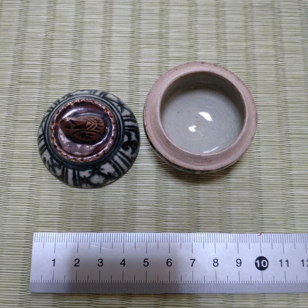 香合　宋胡録