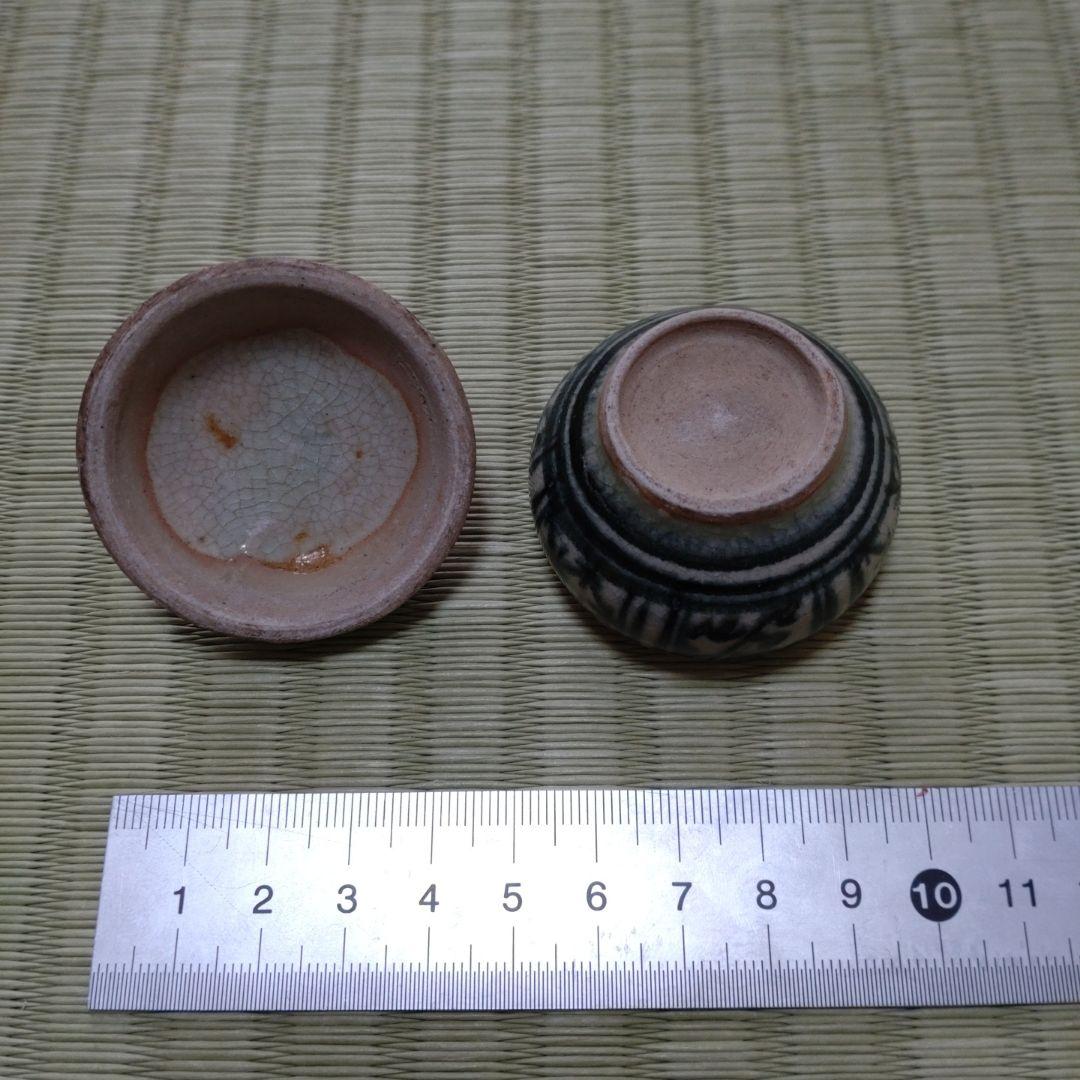 香合　宋胡録