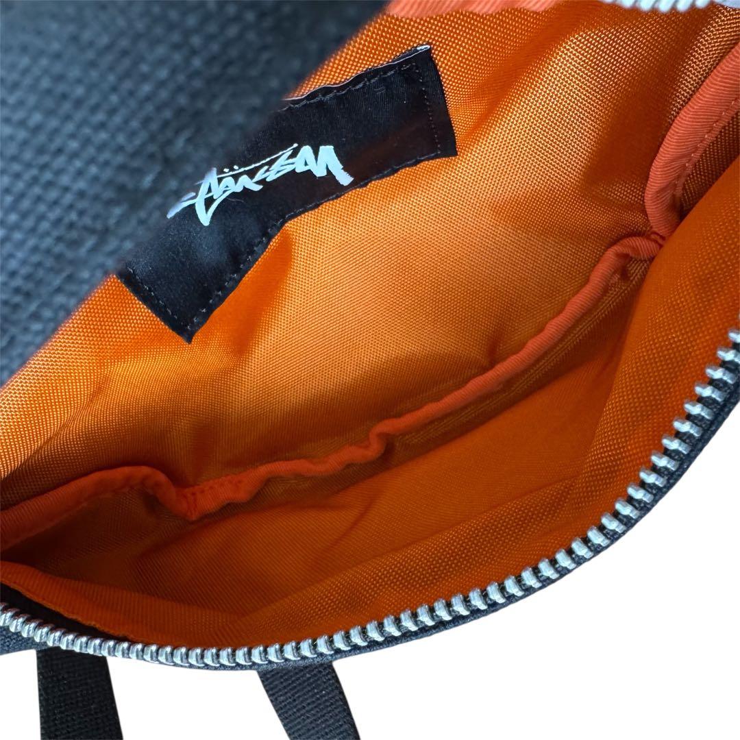 PORTER stussy ボディバッグ ショルダーバッグ ブラック
