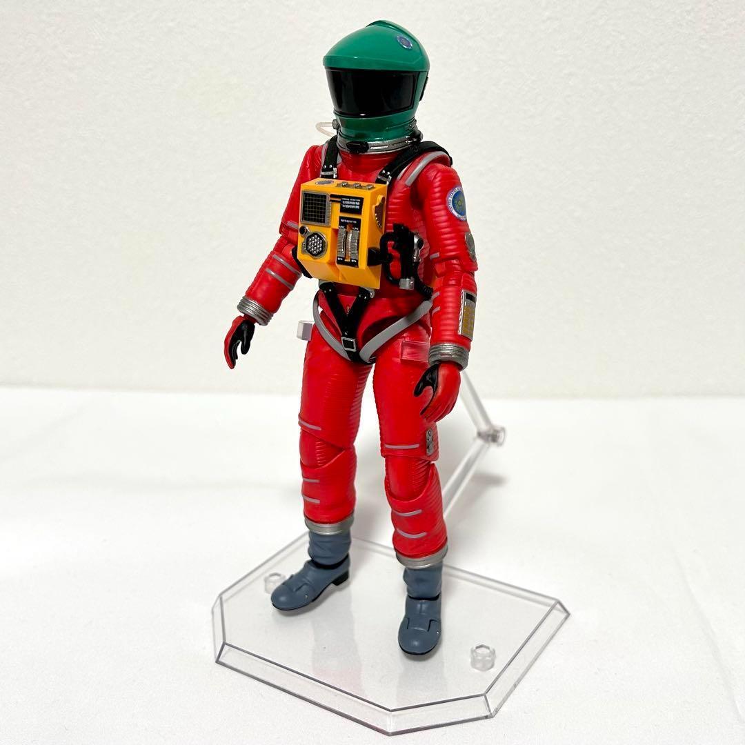 マネマネ様メディコムトイMAFEXSPACE SUITグリーンヘルメットオレンジ