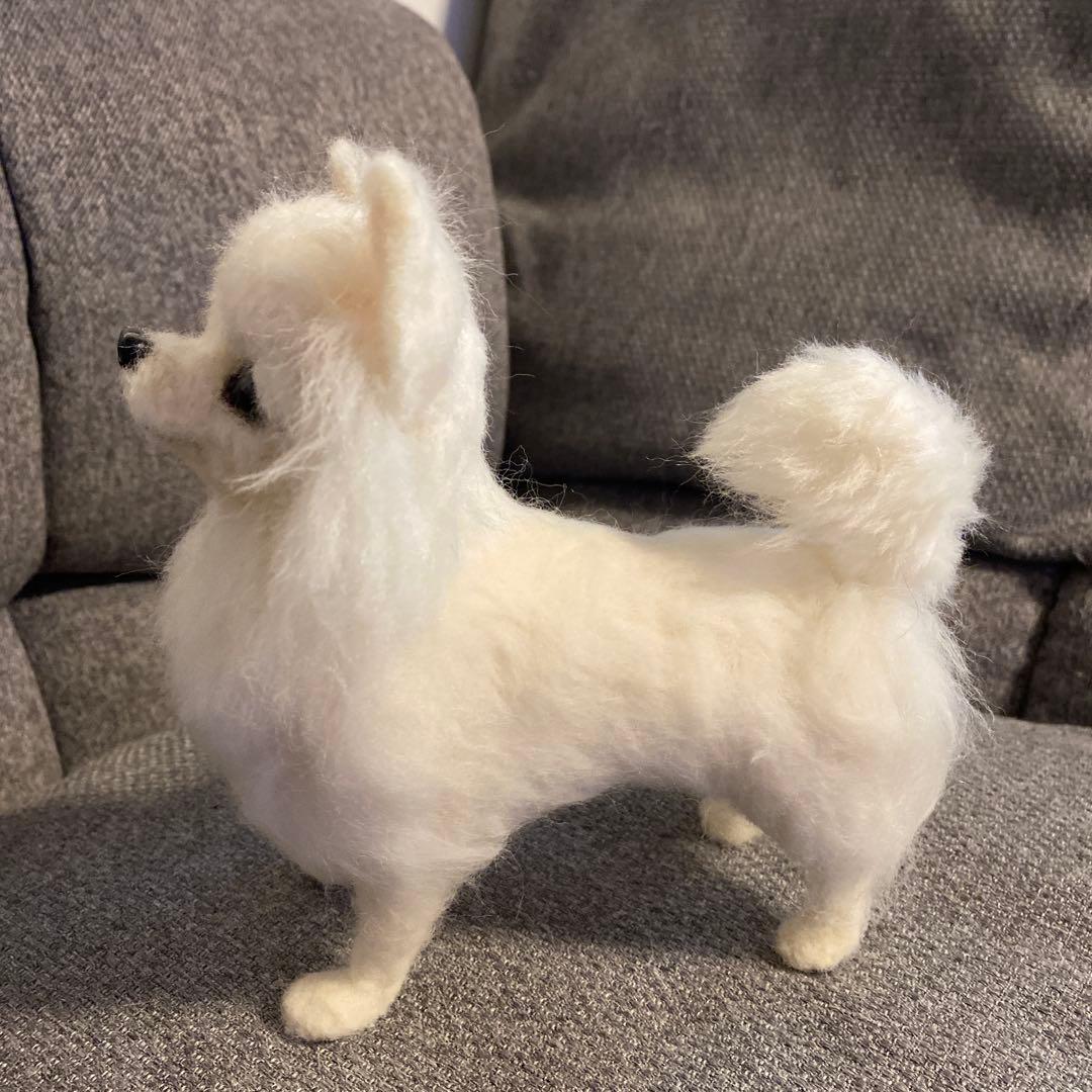 羊毛フェルト　チワワ　犬