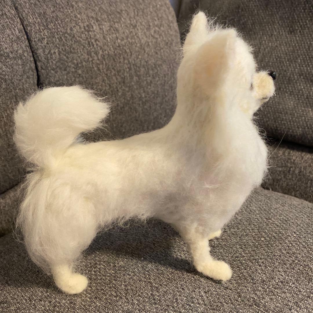 羊毛フェルト　チワワ　犬
