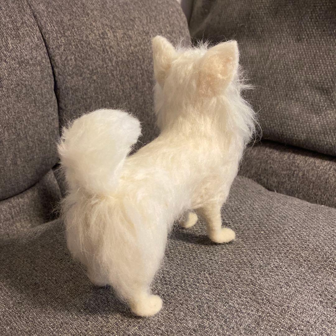 羊毛フェルト　チワワ　犬
