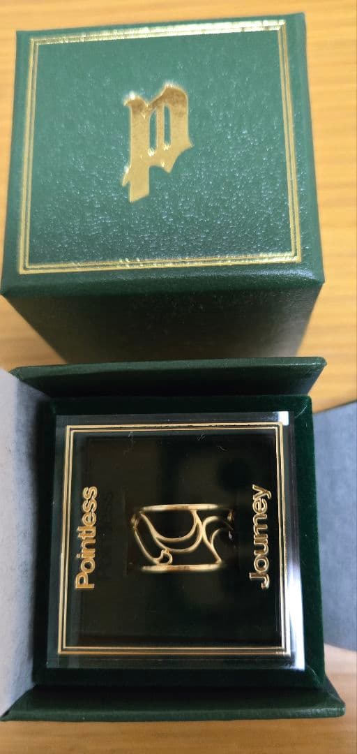 POINTLESS JOURNEY　FINE RING - GOLD